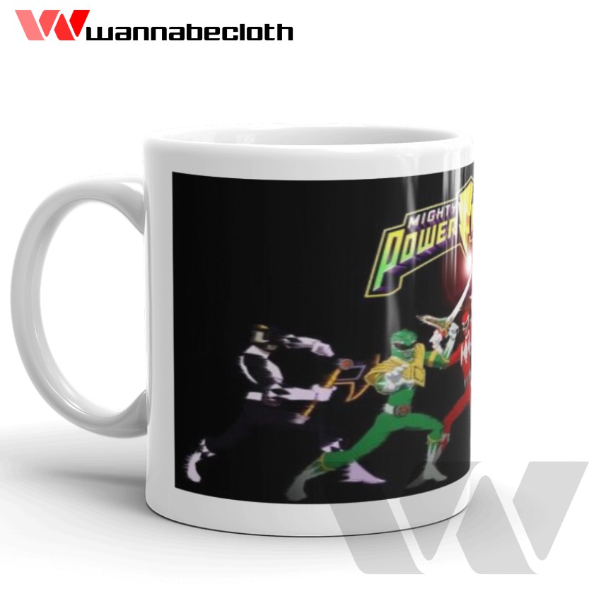 Power Rangers แก้ว Power Rangers แก้วคอลเลกชันของขวัญแก้วของที่ระลึกเด็ก Superhero Power Rangers v1