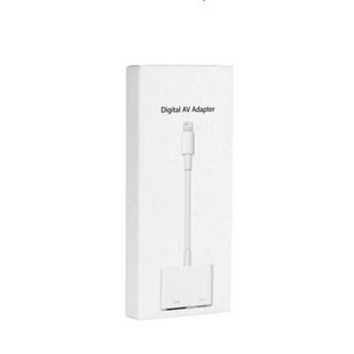 Digital AV Adaptor พร้อมพอร์ตชาร์จ สำหรับ HD TV Monitor 1080p