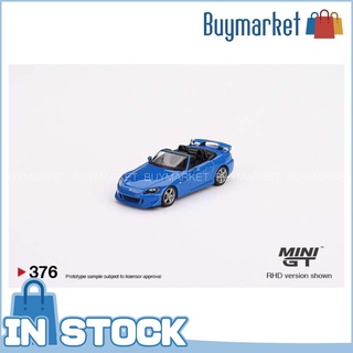 [Authentic] Mini GT 1/64 Diecast Car Ho nda S2000 (AP2) Type S Apex Blue Rhd