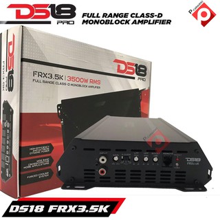 เพาเวอร์แอมป์คลาสดีรถยนต์ DS18 รุ่นFRX3.5K กำลังขับ 3500 วัตต์ เสียงดี แรงดุดัน ทรงพลัง