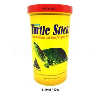 อาหารเต่า ชนิดแท่ง fancy turtle sticks มี 4 ขนาดให้เลือก