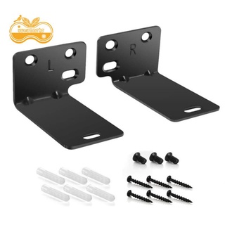 1 Pair of Wall Mount Bracket , Wall Mount Kit for SoundPress 300 Soundbar Compatible