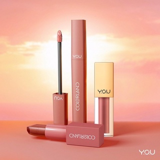 Y.O.U Colorland Juicy Pop Lipstick  ลิปเนื้อครีมกึ่งแมทท์ สีสวยติดทนนานตลอดวัน