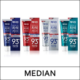 🔥แท้ พร้อมส่งจากไทย ยาสีฟันเกาหลี MEDIAN DENTAL IQ 93% แพ็คเกจใหม่ 120 g ขจัดคราบหินปูน สำหรับคนจัดฟัน