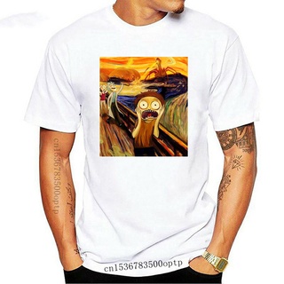 ขายดี เสื้อยืด พิมพ์ลาย The Scream Edvard Munch Art สไตล์คลาสสิก สําหรับผู้ใหญ่ NDlfid33INhmeb13