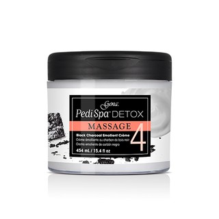 ของแท้! Gena Pedi Spa Detox Charcoal Crème : ชาร์โคล โลชั่นบำรุง  - 15.4 oz.