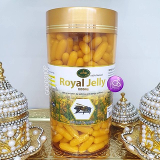 Natures King Royal Jelly 1000mg.  นมผึ้ง (365 Capsules)