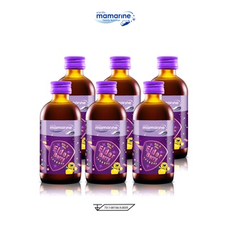 Mamarine Kids : Elderberry Bio-c Plus สูตรเข้มข้น แพ็ค 6 ขวด