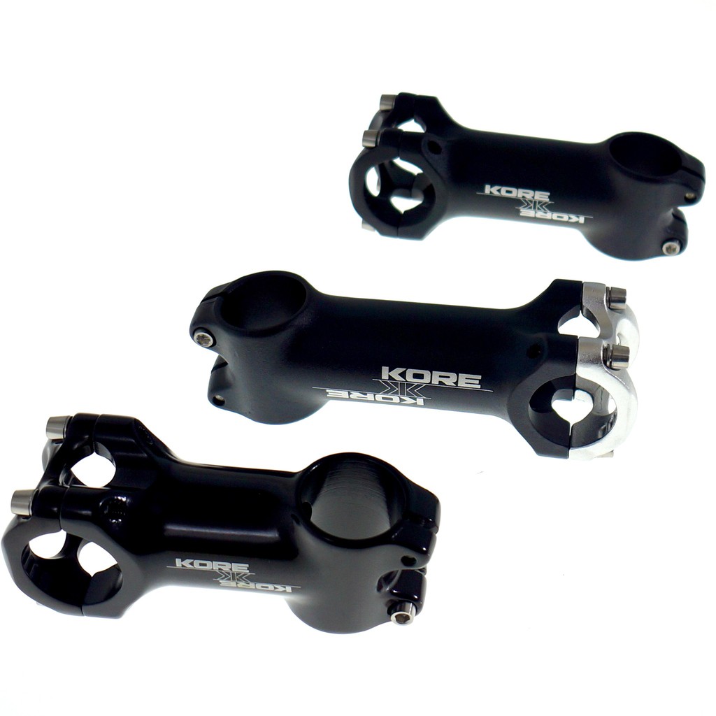 Kore XCD-1 จักรยานจักรยานเสือหมอบก๊อกน้ําจักรยานเสือภูเขา 31.8 x 70/90/100/110 มม.+-6 องศา สีดํา