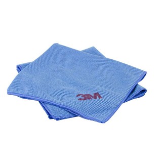 3M Scotch-Brite Microfiber Cloth ผ้าใยไมโครไฟเบอร์ 36 x 36 cm สีฟ้า 1ผืน