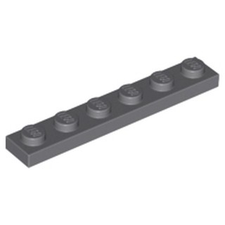 [159] ชิ้นส่วนเลโก้ Lego Part Plate 1 x 6 (3666) ราคา/ชิ้น