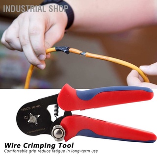 HSC9 16‑4A Crimping Plier 0.25‑16mm² Cable Terminal Connector Self‑Adjustable Wire Crimper AWG23‑6