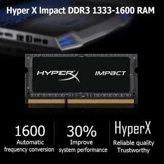 【จัดส่งในพื้นที่】Hyperx แรมโน๊ตบุ๊ค Ram DDR3L DDR3 Notebook 4GB 8GB แรม 1600Mhz PC3L 12800S 1.35V 1.5V SODIMM