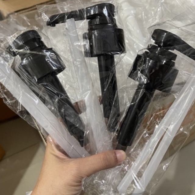 หัวปั้มไซรัป หัวปั้มน้ำหวาน หัวปั๊มสีดำสีขาว หัวล็อคได้ พร้อมส่ง