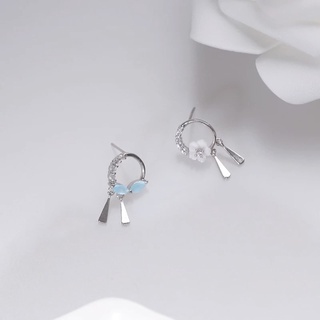 ต่างหู เงินแท้ Sterling Silver 925 พร้อมส่ง ดีไซน์หวานสไตล์มินิมอล