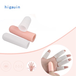 ปลอกสวมนิ้ว ซิลิโคนเจล ป้องกันนิ้วมือนิ้วมือนิ้วมือ 4 ชิ้น ต่อชุด