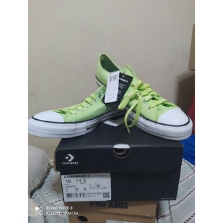 Converse All Star Ox Bold Lime รหัส 167628CU0LI