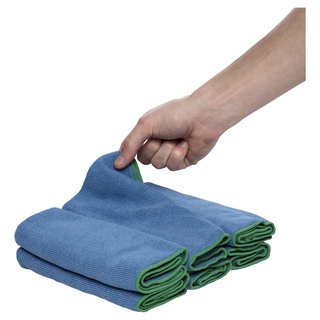 ผ้าไมโครไฟเบอร์ น้ำเงิน 24 ผืน - Wypall Microfiber Cloth Blue 83620