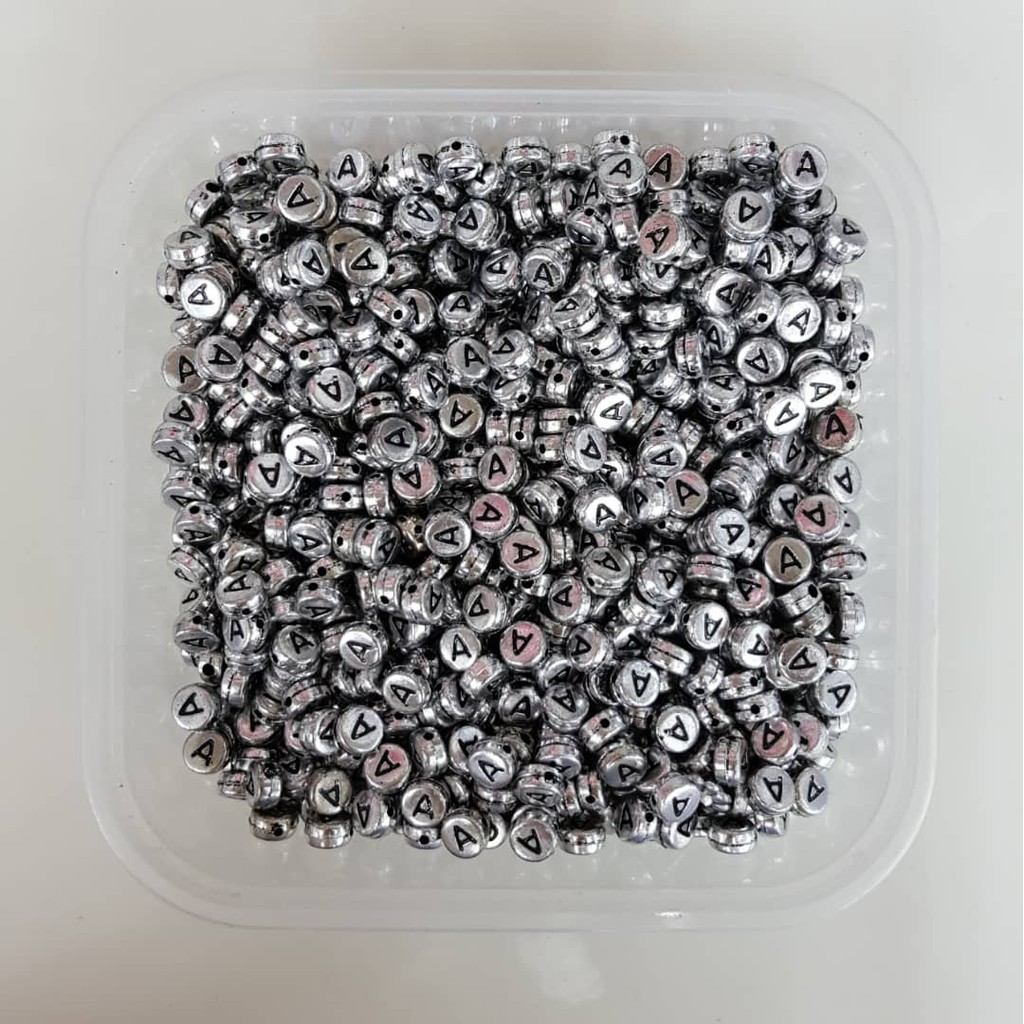 AB013 - Alphabet Beads (A only)