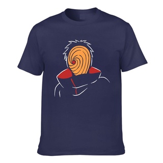 เสื้อยืด ผ้าฝ้าย พิมพ์ลาย Uchiha Obito สําหรับผู้ชาย