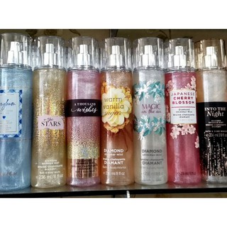 *Bath and body works Diamond Shimmer mist