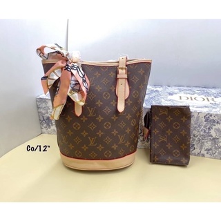 กระเป๋าหลุยส์ ไซค์12” Louisvuitton LV หลุยส์ถัง เซท2ใบ