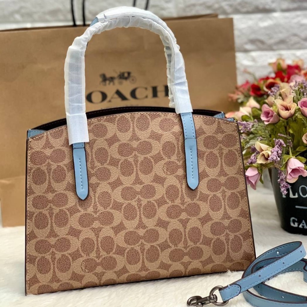 COACH CHARLIE CARRYALL 28 IN SIGNATURE ((32749))