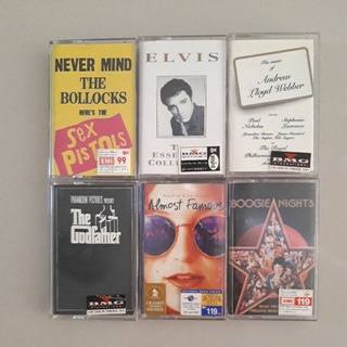 เทป ลิขสิทธิ์แท้ Sex Pistols / Elvis / Andrew Lloyd Webber / The Godfather / Almost Famous / Boogie Nights