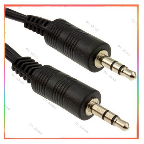 20m สัญญาณเสียง 3.5mm Male to 3.5mm Male Stereo Audio Cable Black