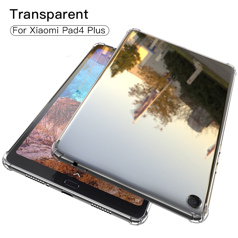 สําหรับ Xiaomi mi pad 2 3 4 mipad 4plus กรณี Soft TPU กันกระแทกเกราะป้องกันสําหรับ Xiaomi MiPad4 Plus Protector แท็บเล็ตโปร่งใสฝาครอบ ราคา ถูกที่สุด ดีลบีเคเค แกลเลอรีภาพที่ 3