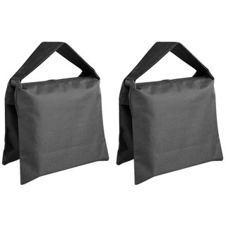 Heavy Duty Photographic Sandbag Studio Video Sand Bag for Light Stands, Boom Stand, Tripod -2 Packs