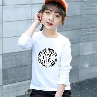 พร้อมส่ง*เสื้อผ้าเด็ก เสื้อยืดเด็กแขยาว เสื้อเด้กผู้ชายลาย NY