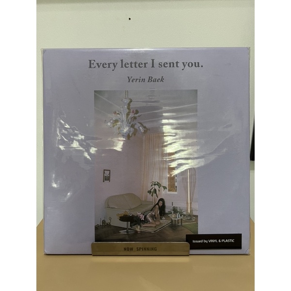 พร้อมส่ง แผ่นเสียง YERIN BAEK - Every Letter I Sent You - Limited Edition - Vinyl LP