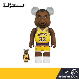 พร้อมส่ง+โค้ดส่วนลด Magic Johnson: Los Angeles Lakers 400+100%  by Bearbrick (ลิขสิทธิ์แท้)