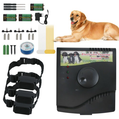 ปลอกคอสุนัขUnderground Waterroof Shock Collar Electric Dogs Fence