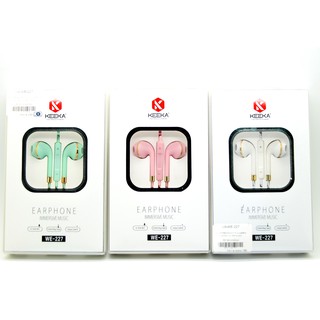 หูฟัง Stereo Earphone 3.5 mm KEEKA เสียงดี ถูกทุกช็อต.com