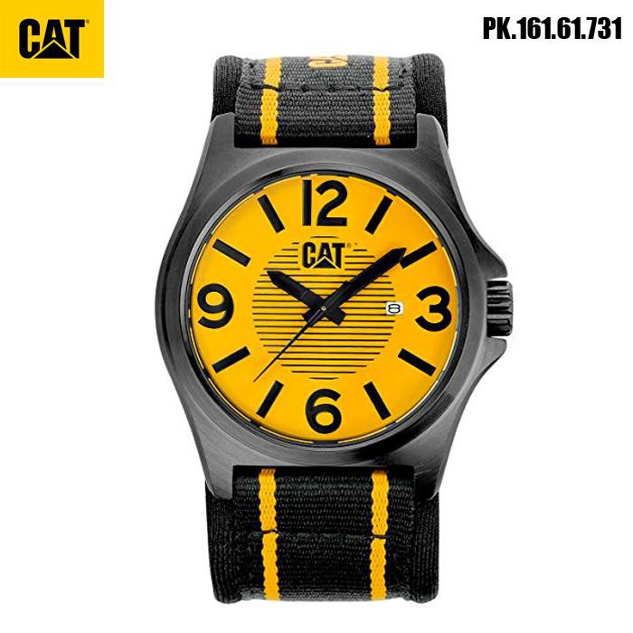Caterpillar WATCHES (CAT) DP XL นาฬิกาข้อมือชาย สายผ้า รุ่น PK.161.61.731