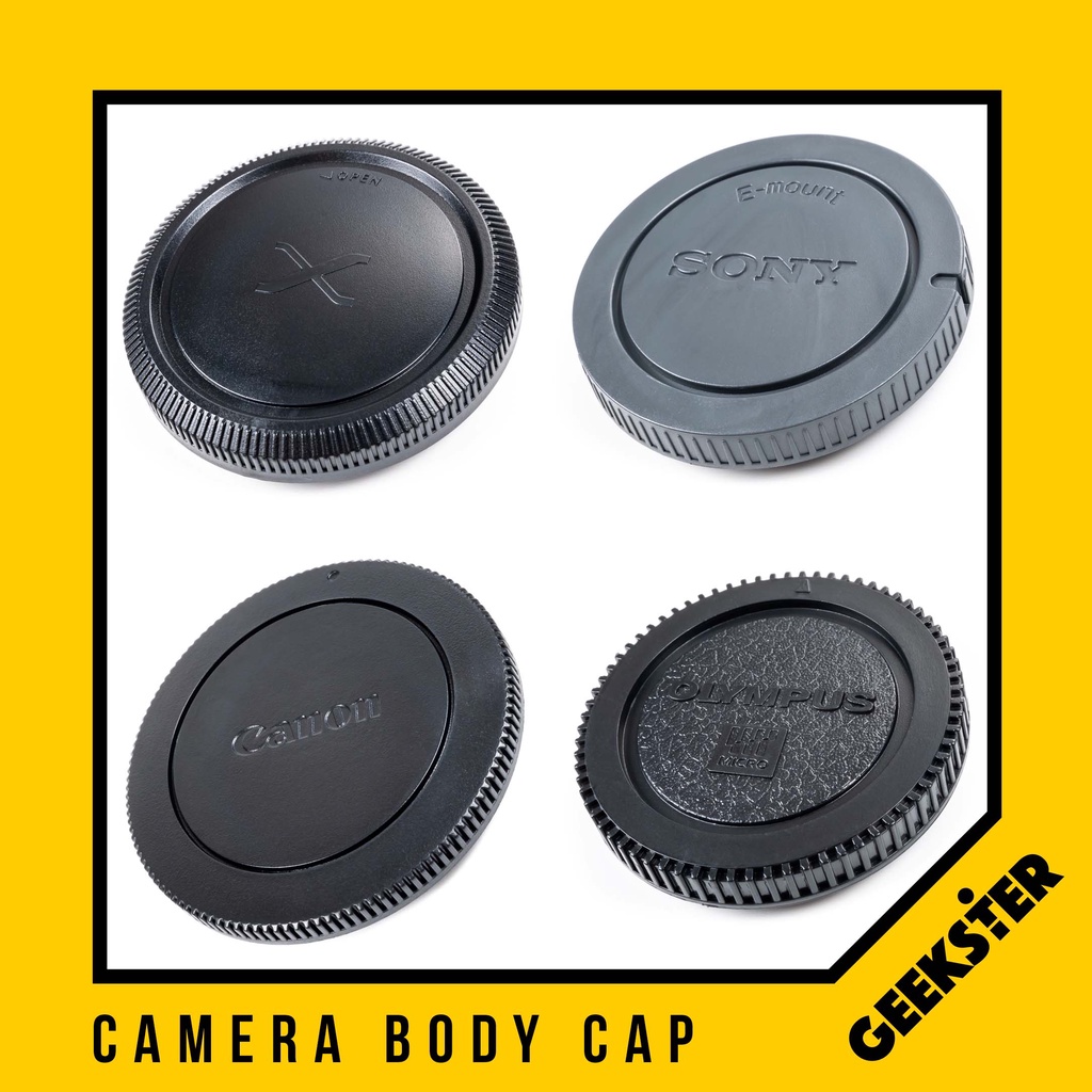 ฝาบอดี้ / ฝาปิดท้ายเลนส์ / ฝาท้าย / ฝา body ( ฝา เลนส์ ฝาปิด  / Rear Lens Cap , Body Cap )