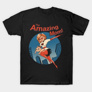 THE AMAZING MOM Printed t shirt unisex 100% cotton