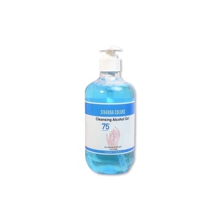 Sivanna Cleansing Alcohol Gel (500ml) #HF109 : ซิวานน่า เจล ล้างมือ แอลกอฮอล์ 75% x 1 ชิ้น @svl