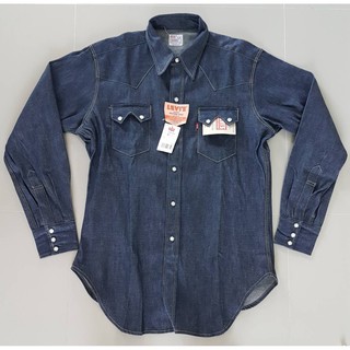 เสื้อเชิ๊ตกระดุมมุก Levis Big E Size XL (PM007)