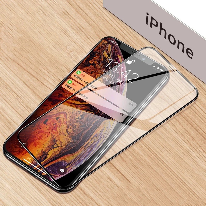 ฟิล์มกระจกนิรภัยกันรอยหน้าจอ 9H สําหรับ iPhone 14 13 12 Pro MAX 11 Pro MAX X XS MAX XR #7