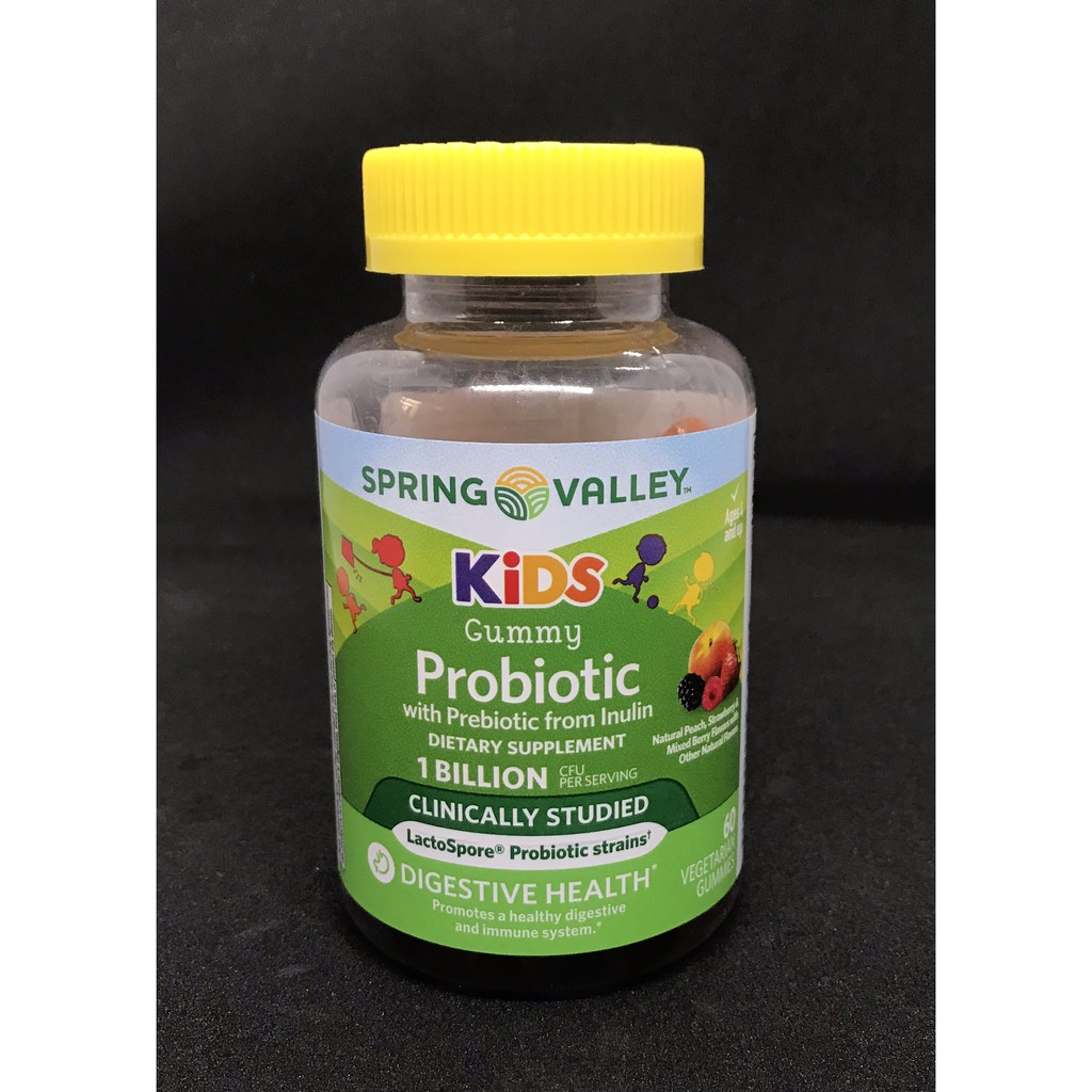 สปริง วัลเลย์ โพรไบโอติก กัมมี่ สำหรับเด็ก เพื่อปรับสมดุลระบบย่อยอาหาร