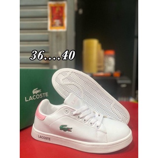 รองเท้าผ้าใบLacoste รองเท้าผ้าใบผู้หญิง รองเท้าผ้าใบผู้ชาย