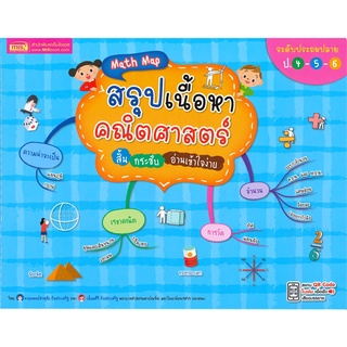 Se-ed (ซีเอ็ด) : หนังสือ Math Map สรุปเนื้อหาคณิตศาสตร์ ระดับประถมปลาย