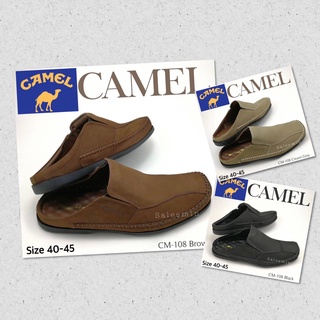 รองเท้า CAMEL ตราอูฐ 🐪 หนังแท้ เย็บพื้น รุ่น CM108