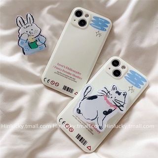 พร้อมส่งในไทย🍑 เคสโทรศัพท์ เคส เคสมือถือ เคส TPU ไอริงกระต่ายกินTPU-S1198 ไอริงแมวปอกคอแดง TPU-S1199