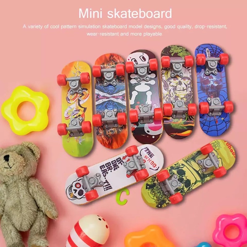 [SG Local] Finger Skateboard Truck Skateboard Boy Kids Party Toy Birthday