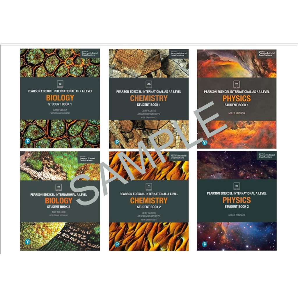หนังสือ Ebooks Edexcel IAL Pearson (การพิมพ์ดิจิตอล)