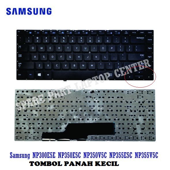 SAMSUNG NP350 NP355 NP350E4C NP350E4X NP350V4C NP355E4C NP355E4X NP355V4C NP355V4X 14 นิ้วคีย์บอร์ด